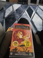 Lion King 2 Vhs
