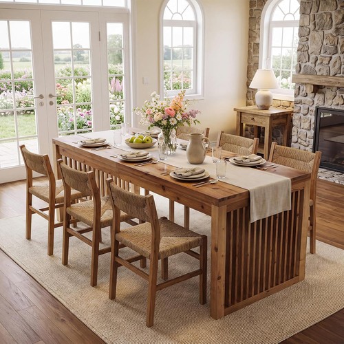 Solid wood dining - solid,