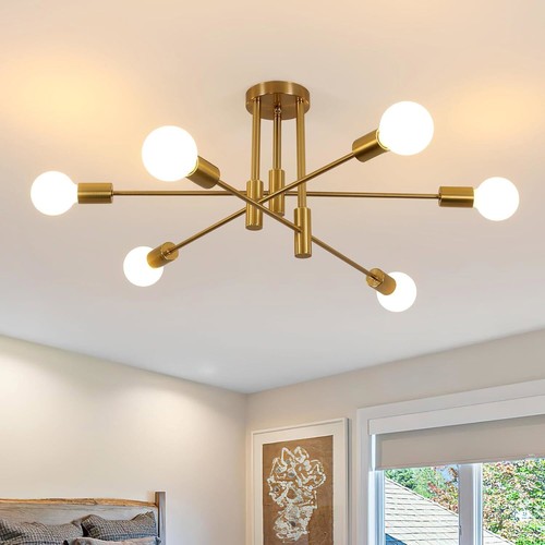 Sputnik ceiling light - sputnik, 6-arm