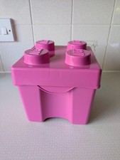 Lego Storage Brick Box In Pink