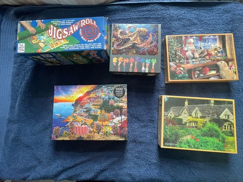 Jigsaw puzzle and - puzzle,