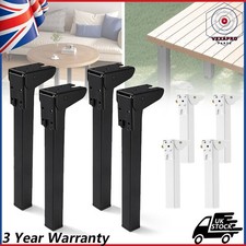 Pcs folding table legs - 4, metal