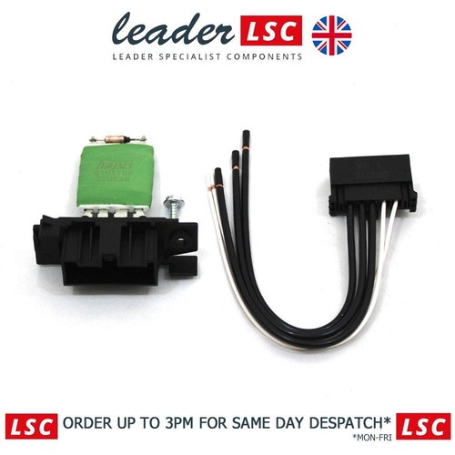 Heater blower fan resistor - resistor, and