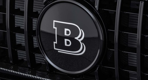 Brabus double emblem on - double-b,