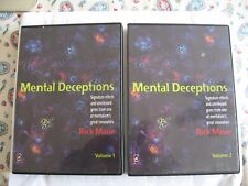 Mental Deceptions Vol. 1 & 2 by Rick Maue  | Magic Mentalism DVDs