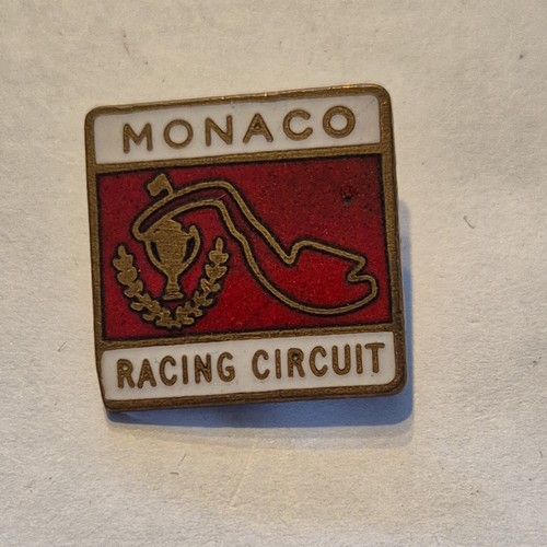 Vintage monaco circuit pin - vintage,