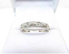 Clogau Gold Sterling Silver & 9ct Rose Gold Tree of Life Ring size N