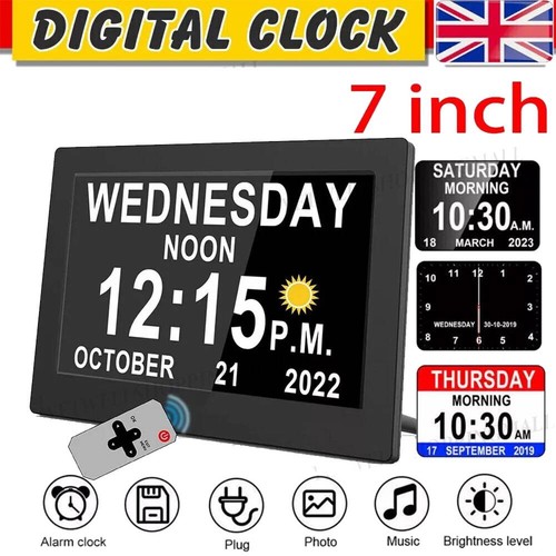 Large dementia clock - 7",