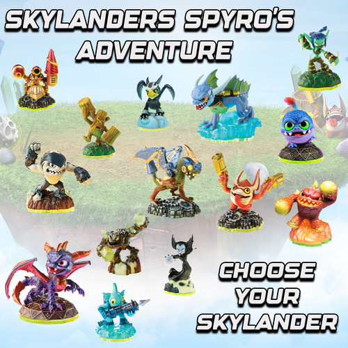 Skylanders spyros adventure - skylanders,