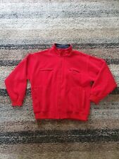 Paul & Shark Red  Fleece Jacket Size S  P2P 23" *Please read desc**