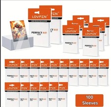 100 Protector/penny Sleeves. Soft Clear. For Trading Cards Eg Pokemon/Sports