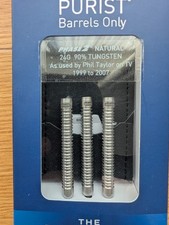 Unicorn Phil Taylor Purist Tungsten Steel Tip Darts - Barrels Only - All Phases