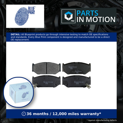 Brake pads set fits - brake,