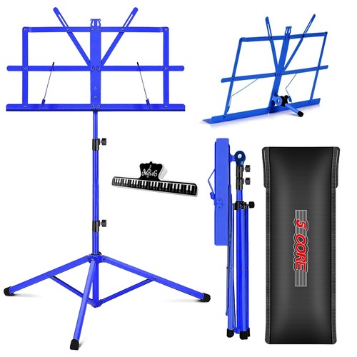 Core music stand - 5, adjustable