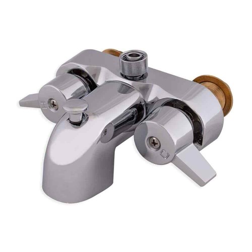Chrome clawfoot tub faucet - chrome, faucet/