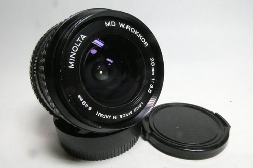 Minolta rokkor 28mm 5 - md,