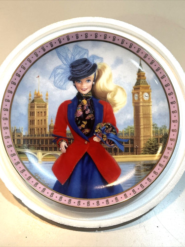 Barbie visits england - visits,