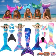 Girls Mermaid Tail Swimming