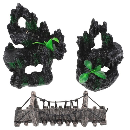 Aquarium decor bridge large - decor,