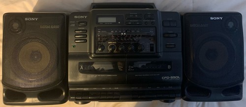 Vintage sony boombox cfd550l - sony,
