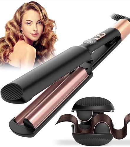 Hair crimper double - crimper, barrel