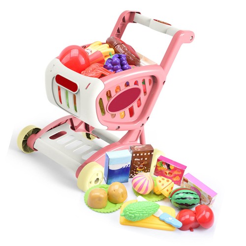 Kids shopping trolley set - shopping,