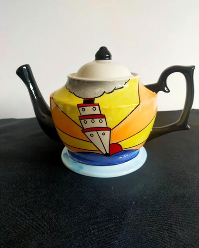 Lorna bailey cruise teapot - lorna,