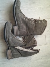 Josef Seibel Suede Boots, Size