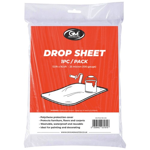 Plastic drop sheet - drop,
