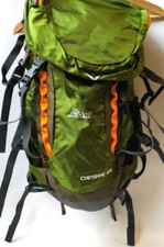Black Crevice Backpack Cheyenne, 45 Litre Green Hiking Trekking School Clearance