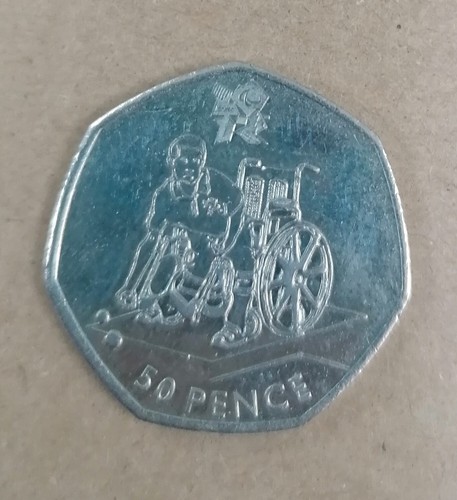 Olympic 50p coins fifty - coins, |