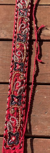Vintage beaded floral - vintage,