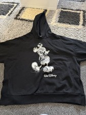 Mickey Mouse Black Hoodie Size