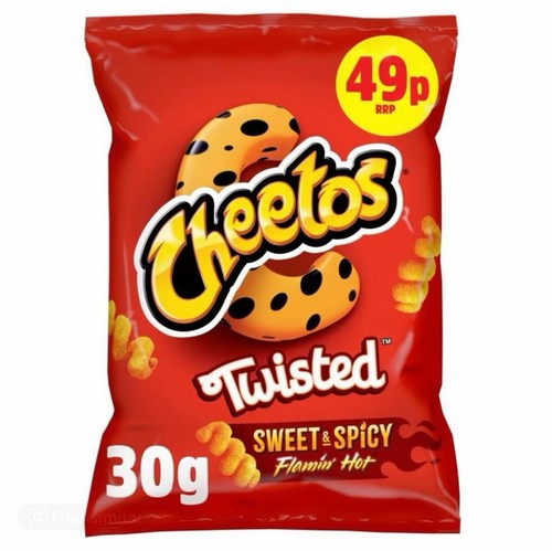 Cheetos twisted sweet - sweet, spicy
