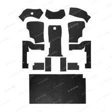 Interior Carpet Complete For Vw Bulli T3 DoKa Flat Tunnel With Divider