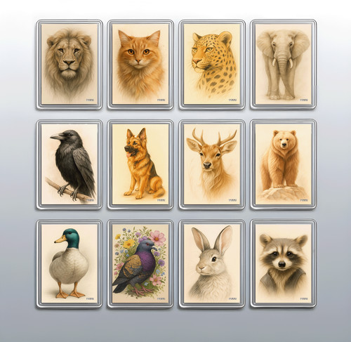 Animal fridge magnet - animal, –