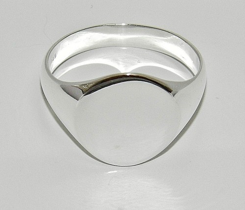 Sterling silver oval - silver,