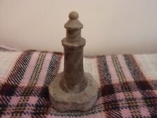 VINTAGE CORNISH LANDS END SERPENTINE STONE LIGHTHOUSE 3.5 inches