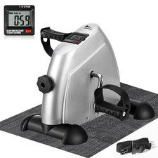 Mini Exercise Bike Portable Home Pedal Exerciser Gym Fitness Leg Arm Training