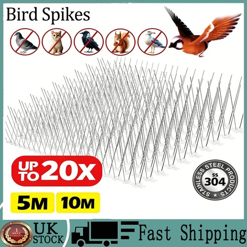 10m pigeon bird spikes - spikes, metal