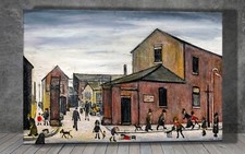 L. S. Lowry  Viaduct Works 