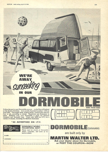 Bedford dormobile motorhome - ca,