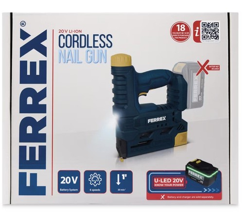 Ferrex 20v ion cordless - 20v, li-ion