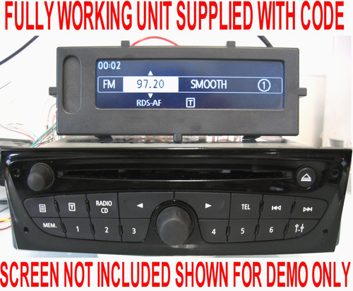 2012 renault clio mk3 - mk3, radio