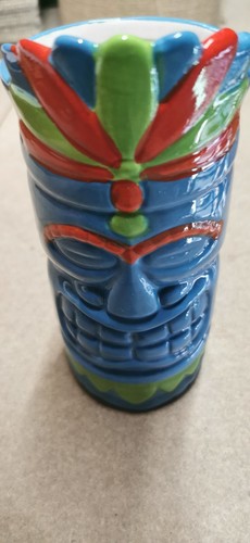 Totem ceramic tiki mug - ceramic,
