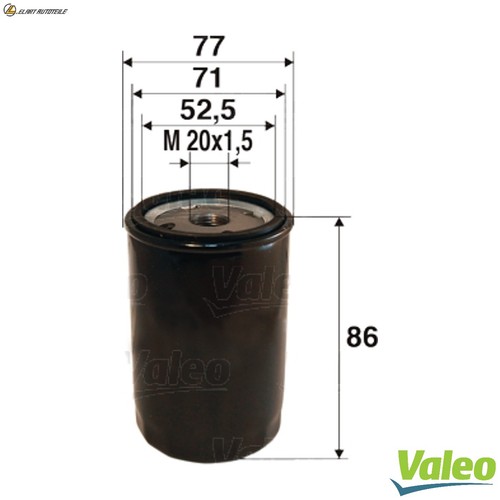 Oil filter 586002 for suzuki - 586002,