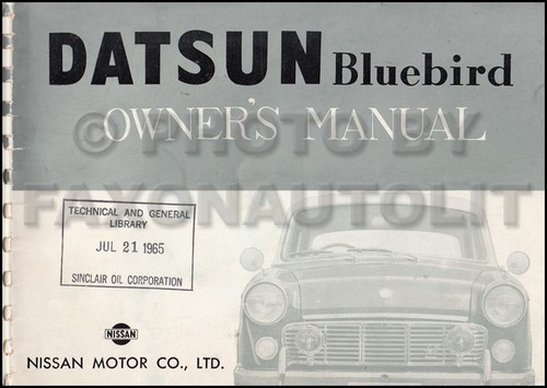 1961 datsun bluebird owners - datsun,