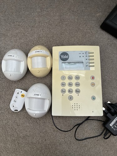 Used yale wireless alarm kit - alarm,