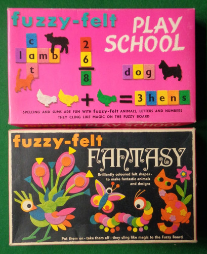 Vintage fuzzy felt - 2,