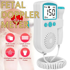 Pregnancy Doppler Fetal Heart Rate Monitor LCD Display Baby Monitor